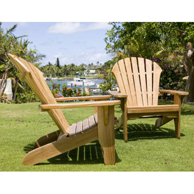 Rosecliff Heights Atlantic Teak Adirondack Chair Reviews Wayfair